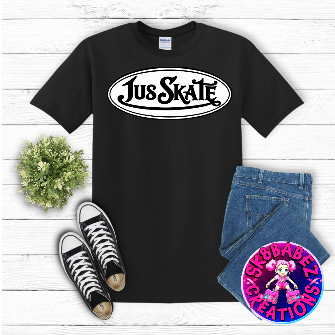 Jus skate graphic shirt