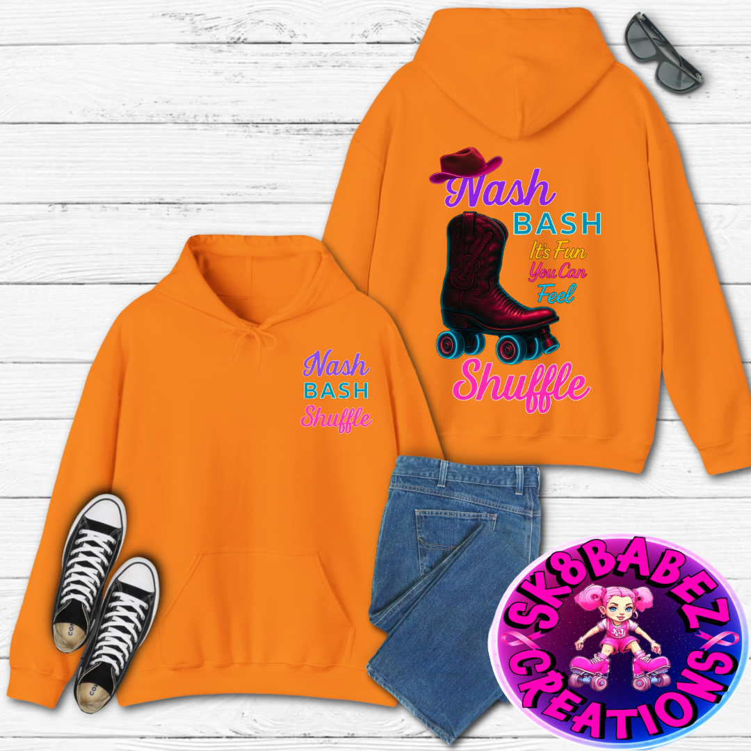🛼 Nash Bash Shuffle Hoodie – “It’s Fun You Can Feel” 🎶