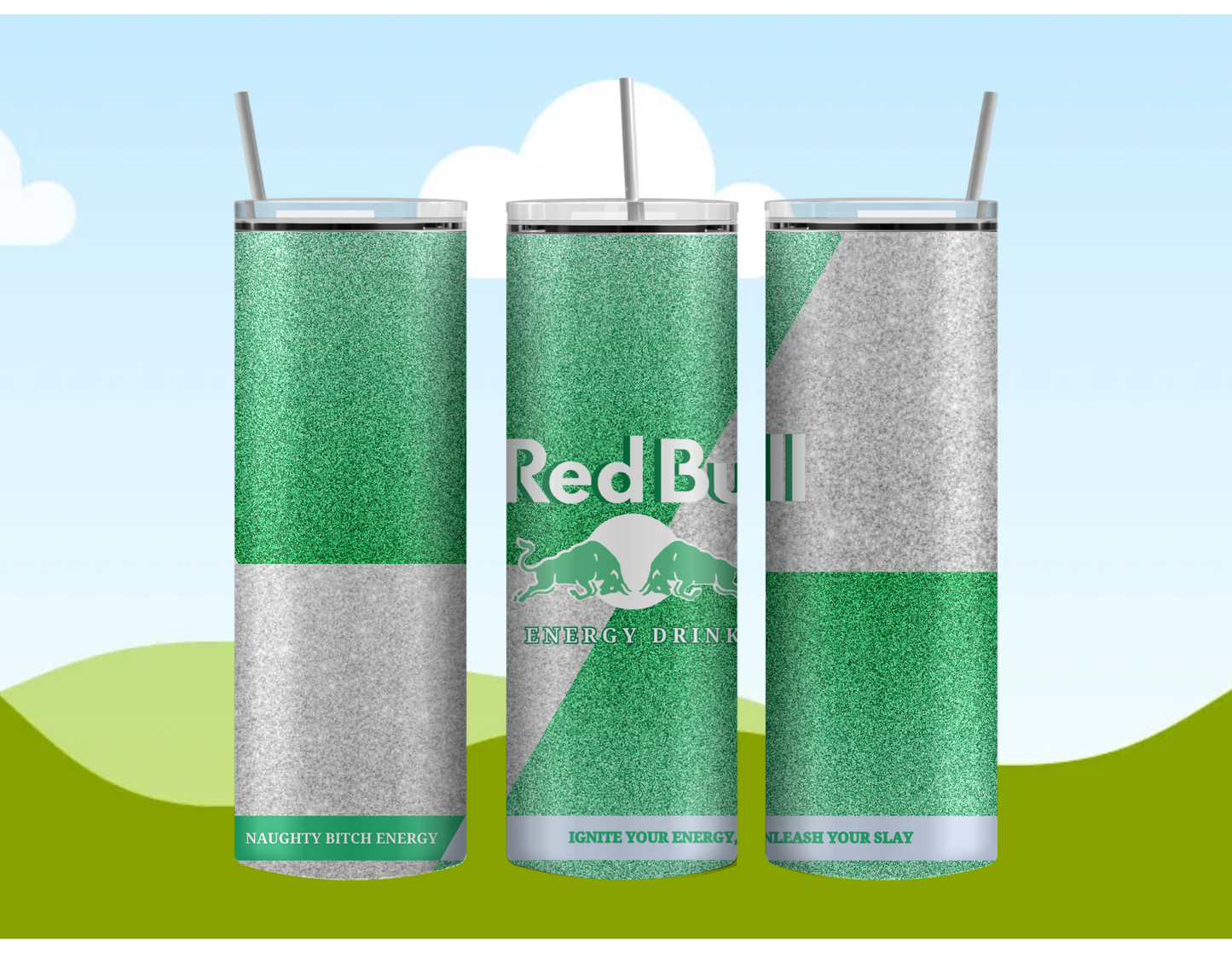 20oz Red Bull Tumbler