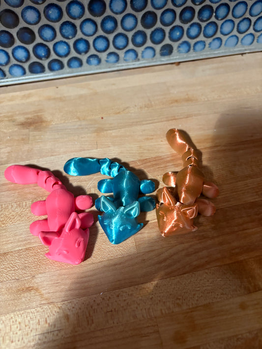 Articulated Fox – Flexible 3D Printed Figure