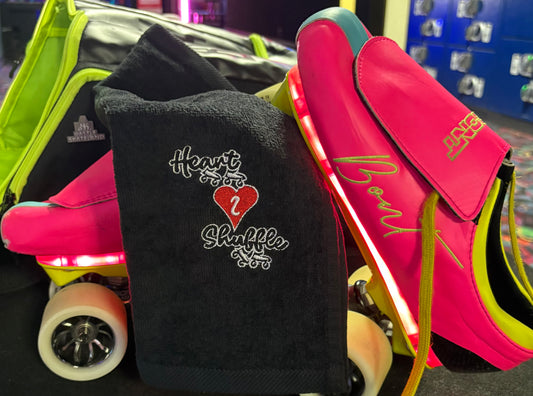 Heart 2 Shuffle Sweat Towel