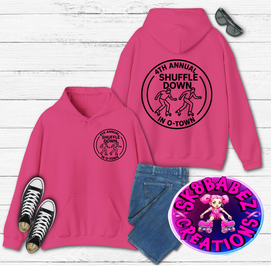 Shuffle down in O Town graphic Hoodie