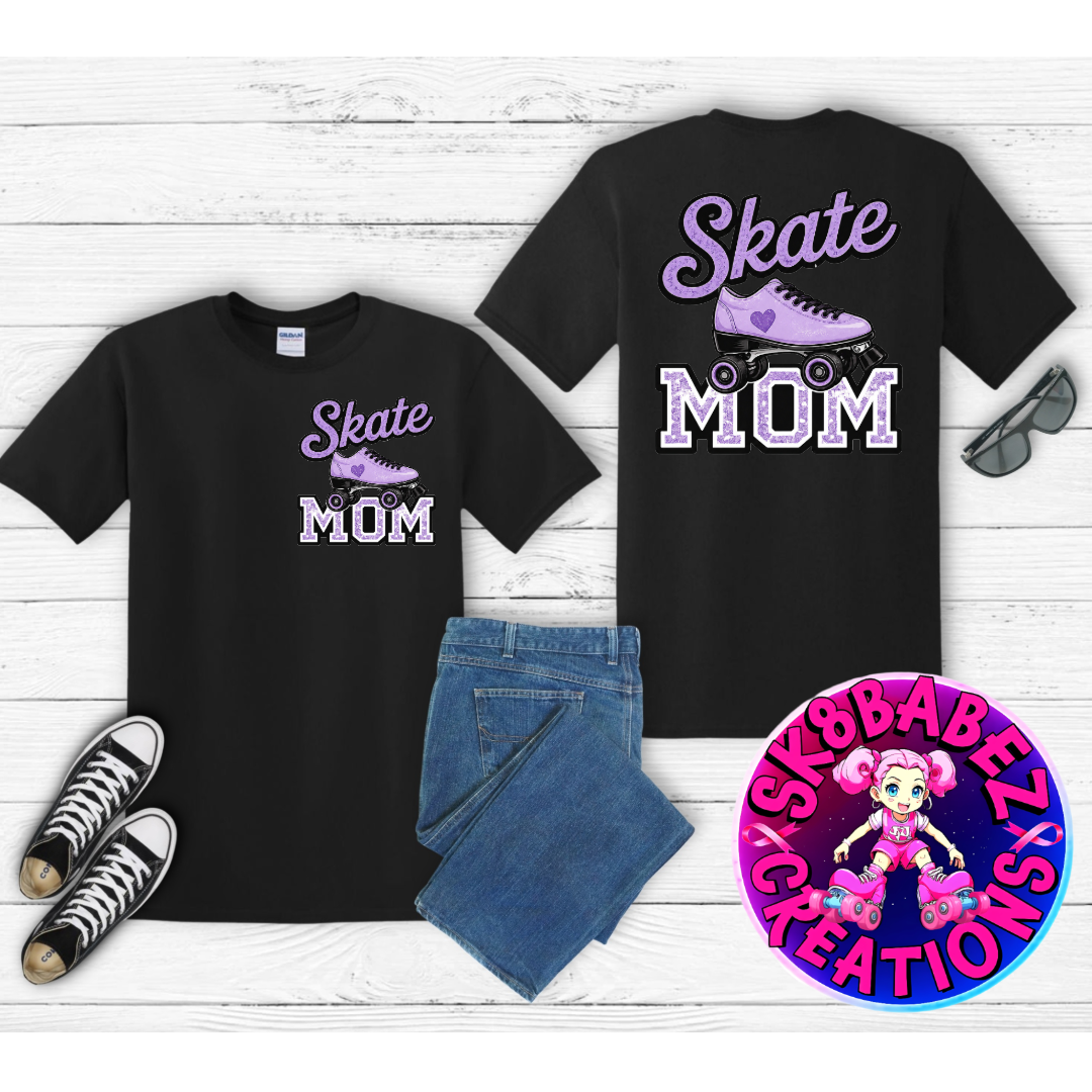 Skate Mom Graphic Tee 💖🛼