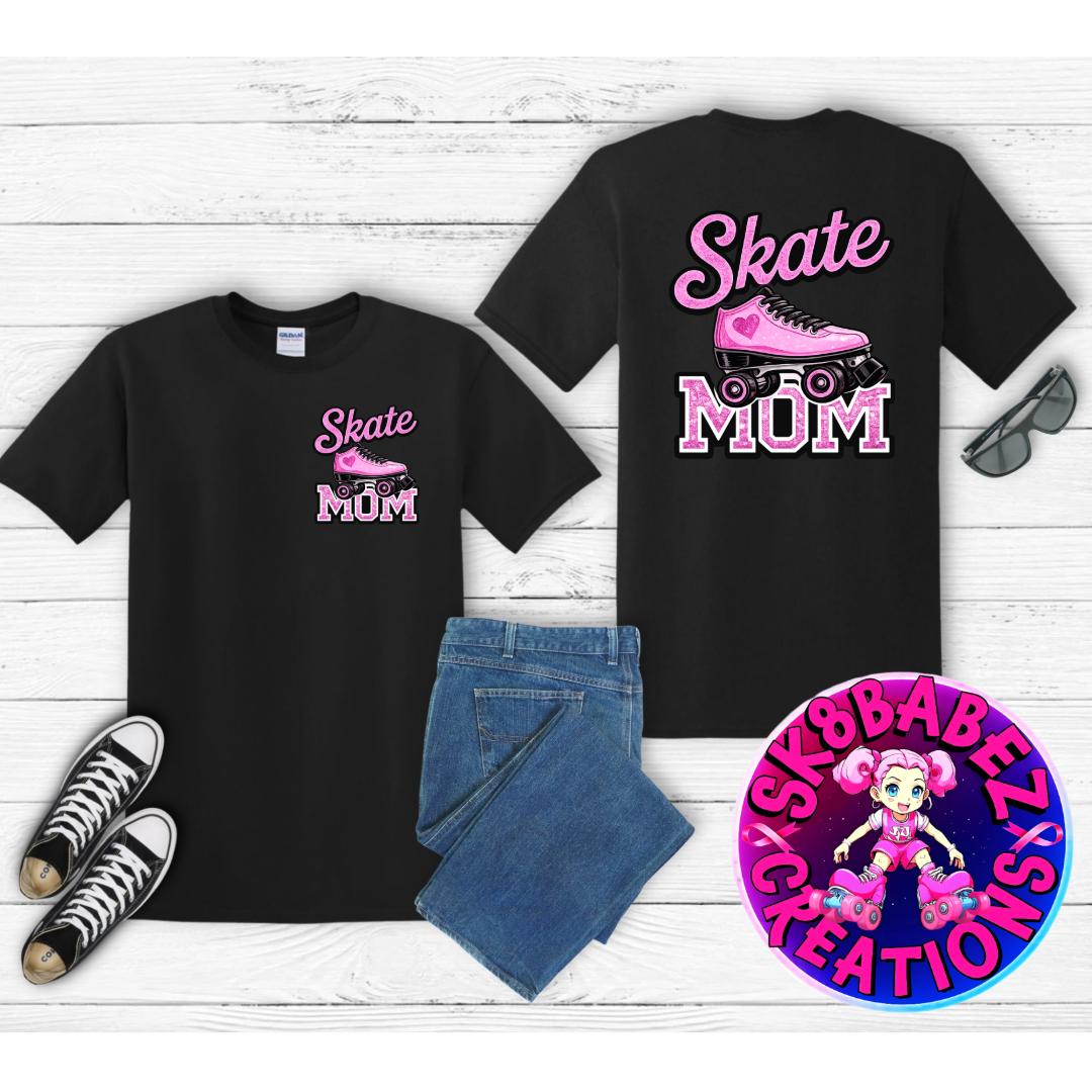 Skate Mom Graphic Tee 💖🛼