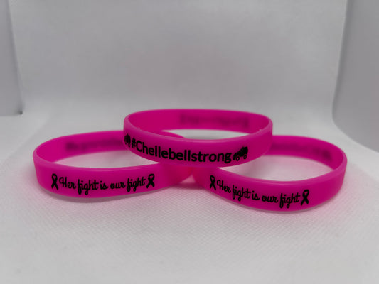 #chellebellstrong Pink Bracelet