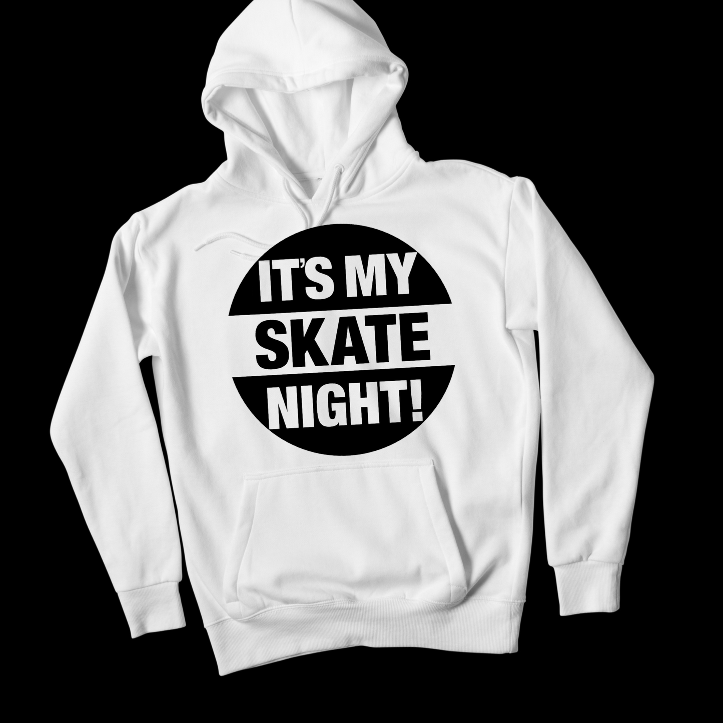 It’s My Skate Night Graphic Hoodie