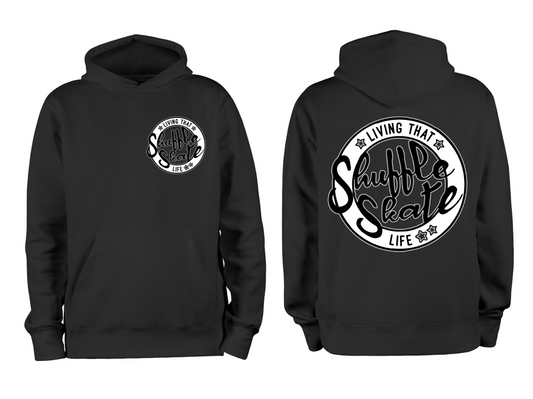 Living that Shuffle Life Graphic Hoodie