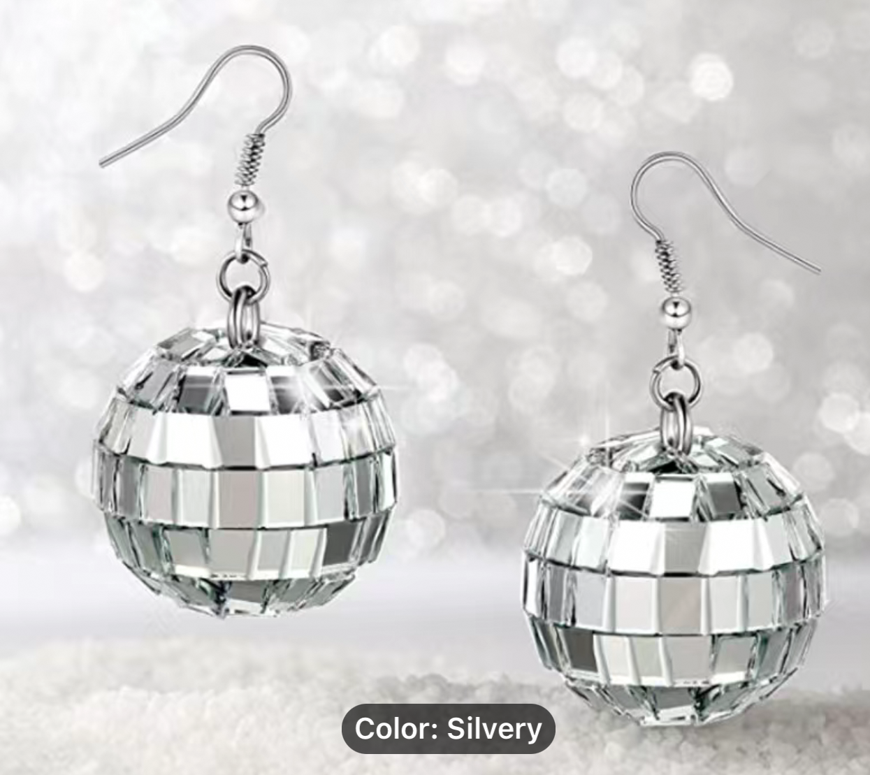 Mirror Ball Earrings