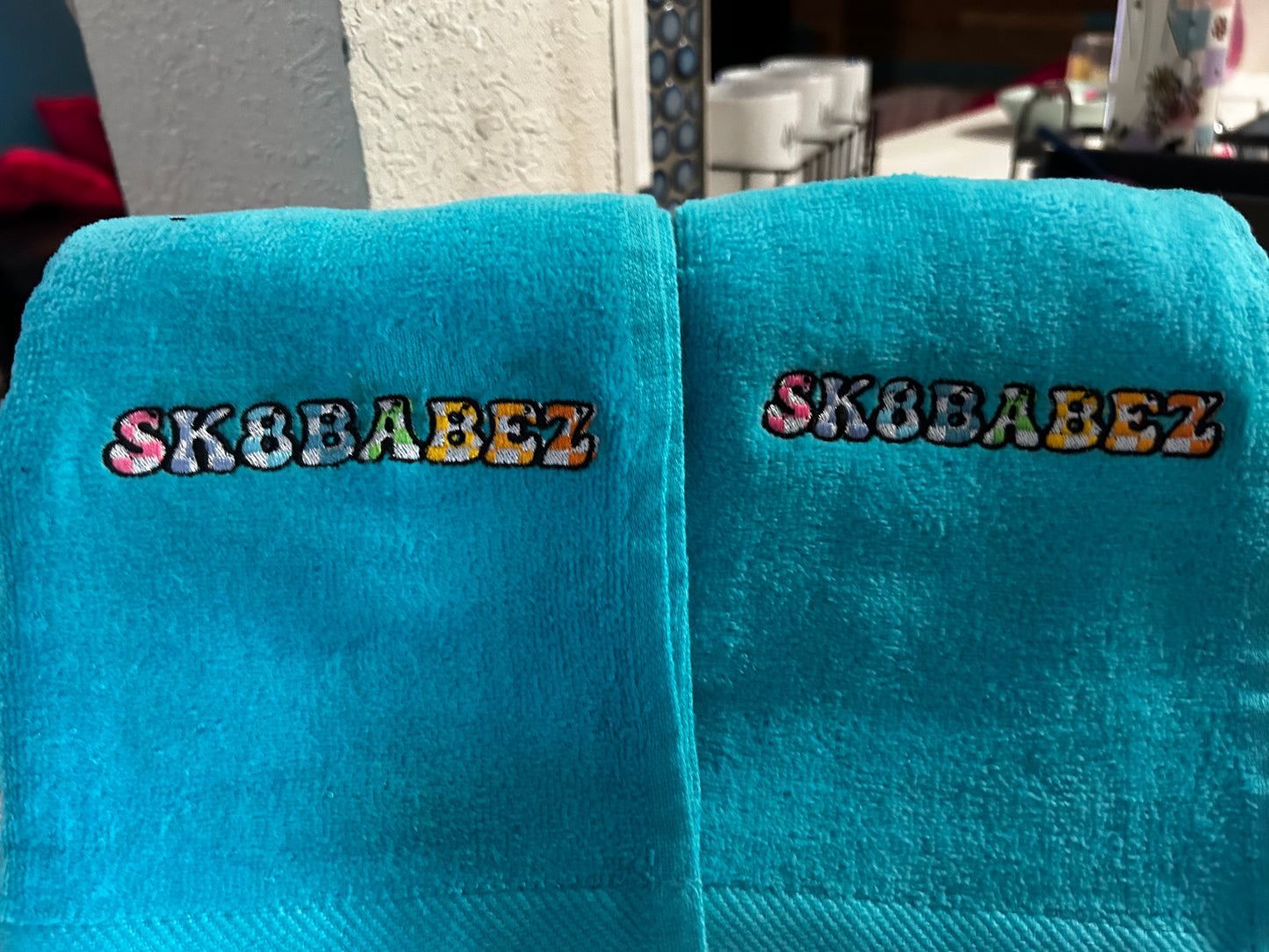 SK8BABEZ Sweat Towelz -Checkerboard