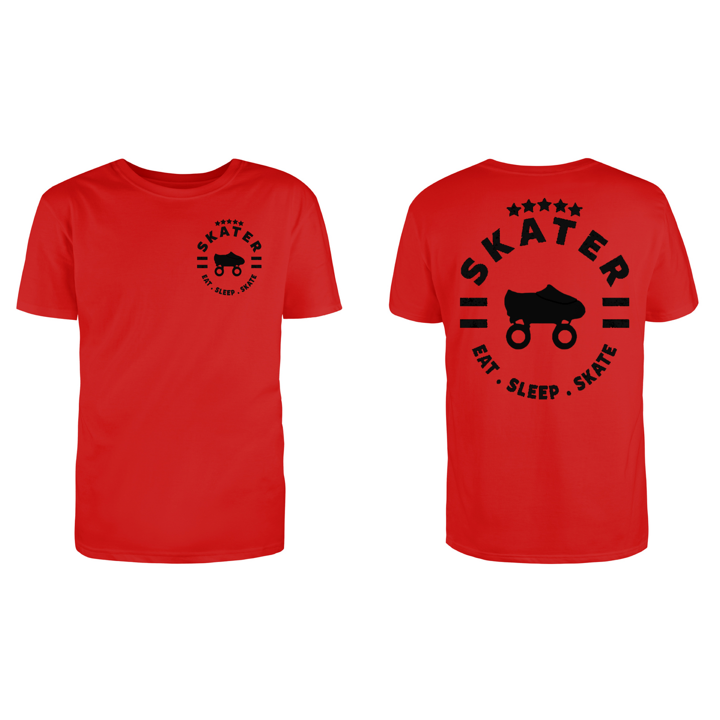 NEW!!!! Skater Eat.Sleep.Skate Graphic T-Shirt (Colored Shirt) Unisex