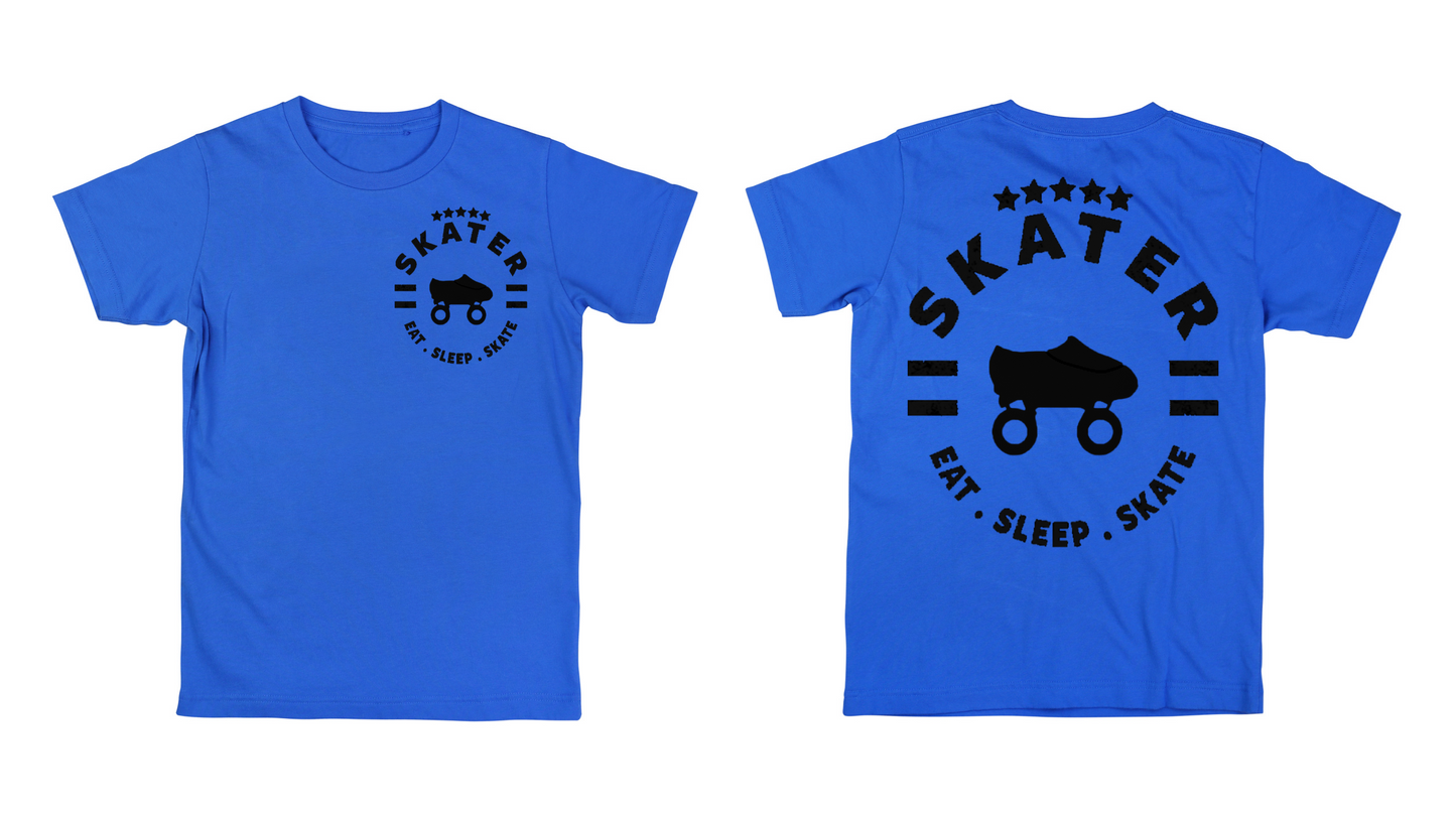 NEW!!!! Skater Eat.Sleep.Skate Graphic T-Shirt (Colored Shirt) Unisex