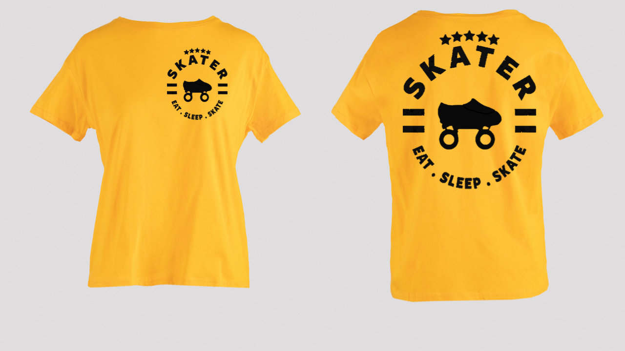 NEW!!!! Skater Eat.Sleep.Skate Graphic T-Shirt (Colored Shirt) Unisex