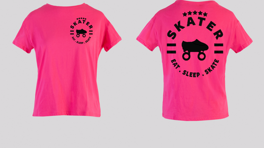 NEW!!!! Skater Eat.Sleep.Skate Graphic T-Shirt (Colored Shirt) Unisex