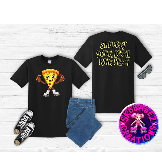 Support your local Rink Pizza Graphic Shirt