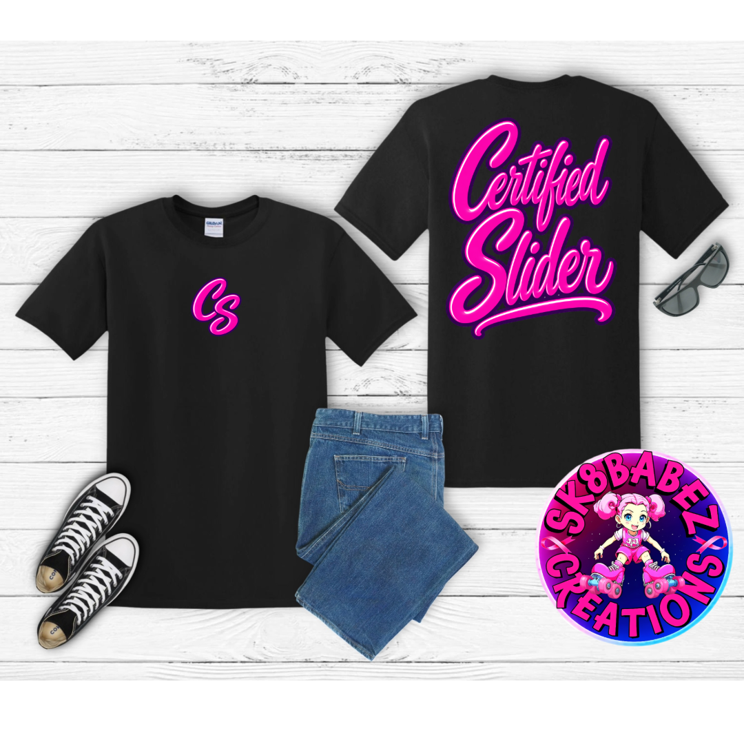 Certified Sliders Logo Graphic T-shirt