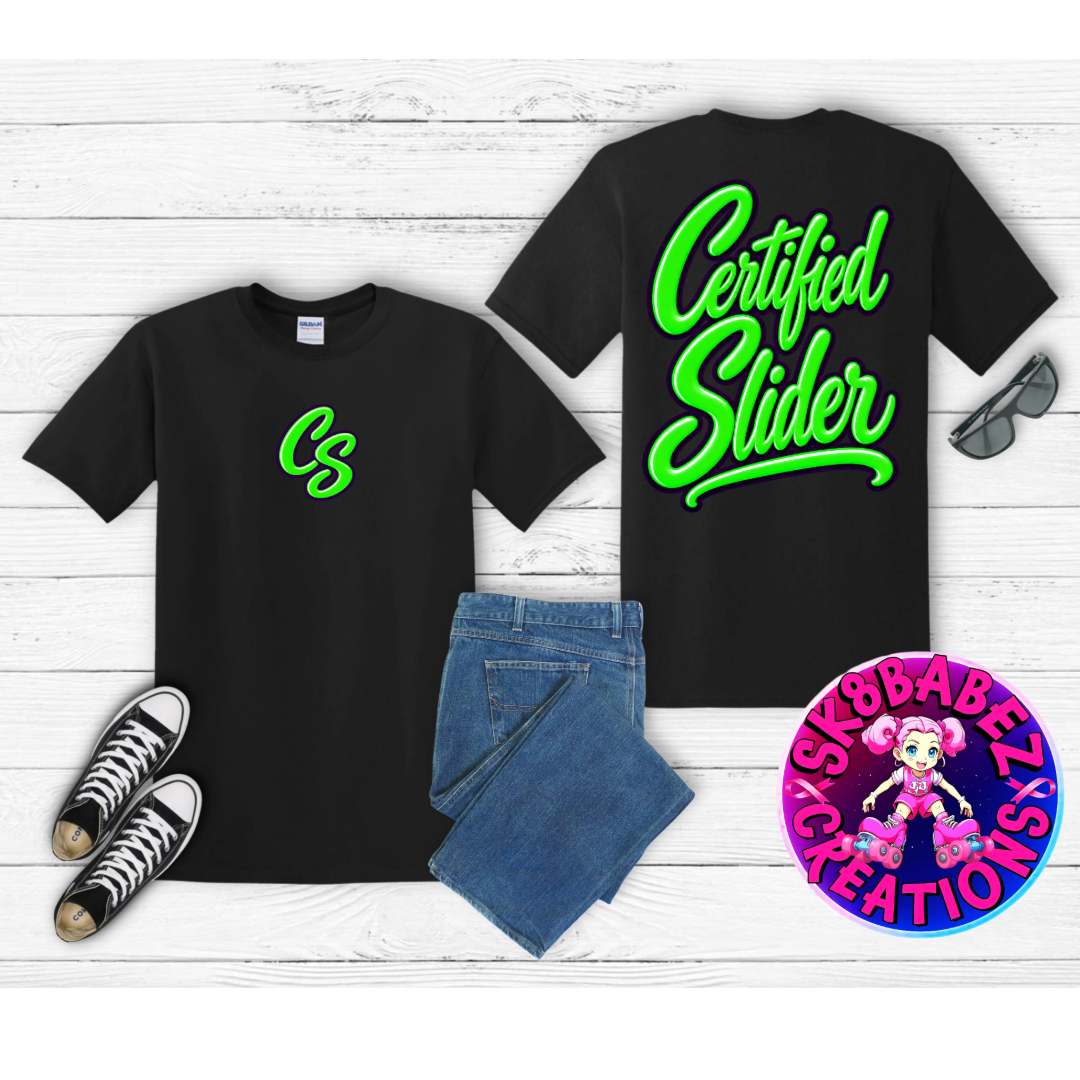 Certified Sliders Logo Graphic T-shirt