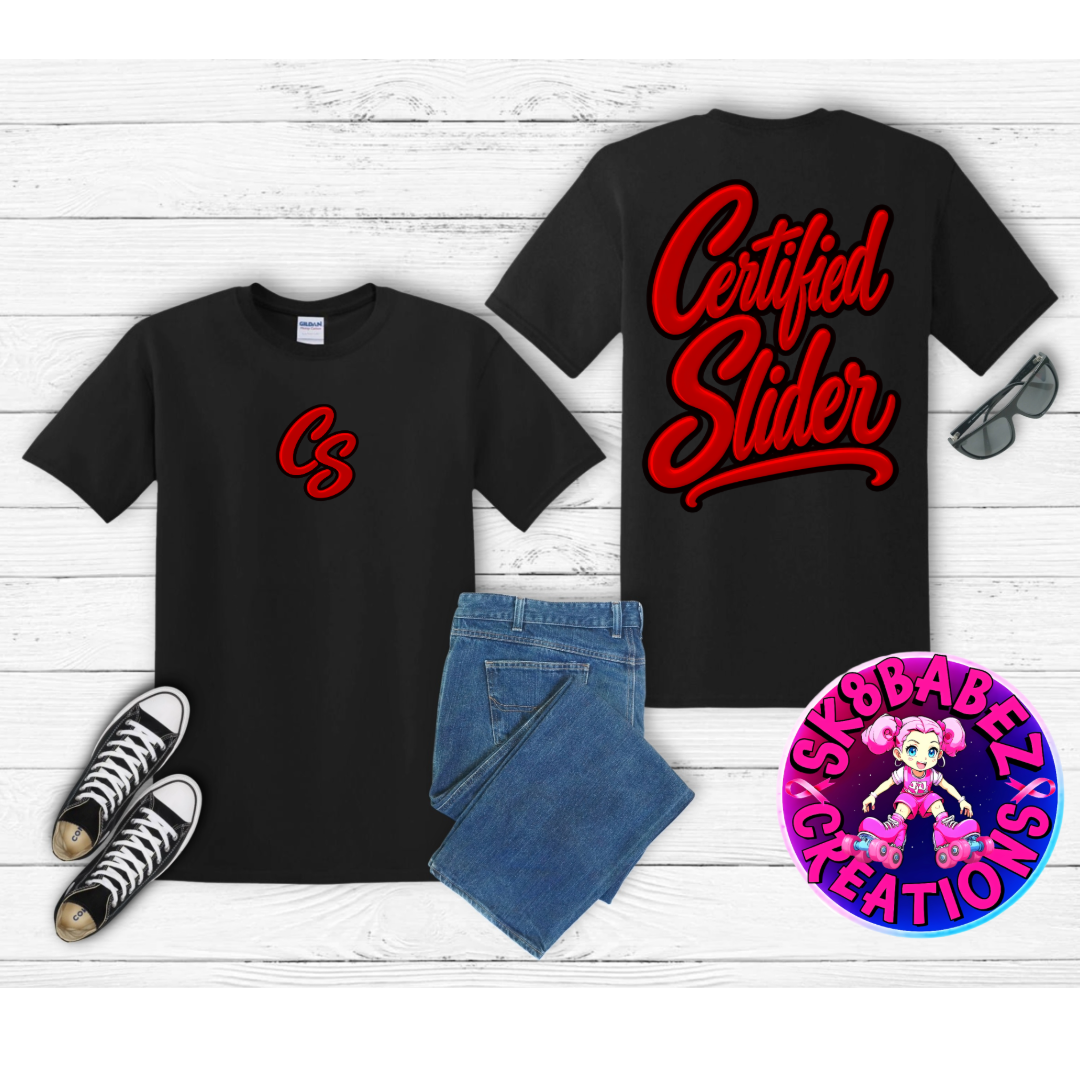Certified Sliders Logo Graphic T-shirt