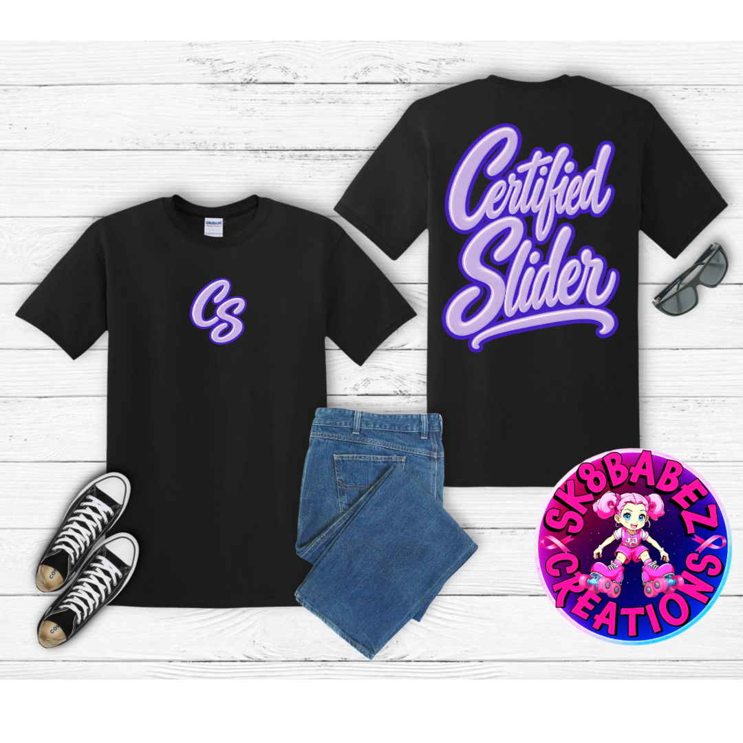 Certified Sliders Logo Graphic T-shirt