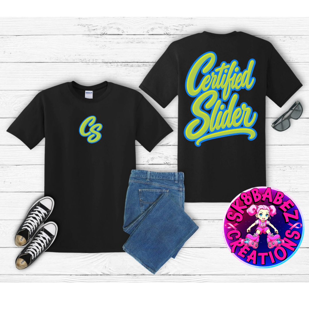Certified Sliders Logo Graphic T-shirt