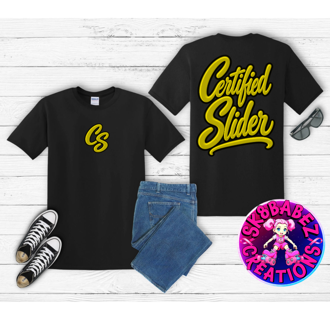 Certified Sliders Logo Graphic T-shirt
