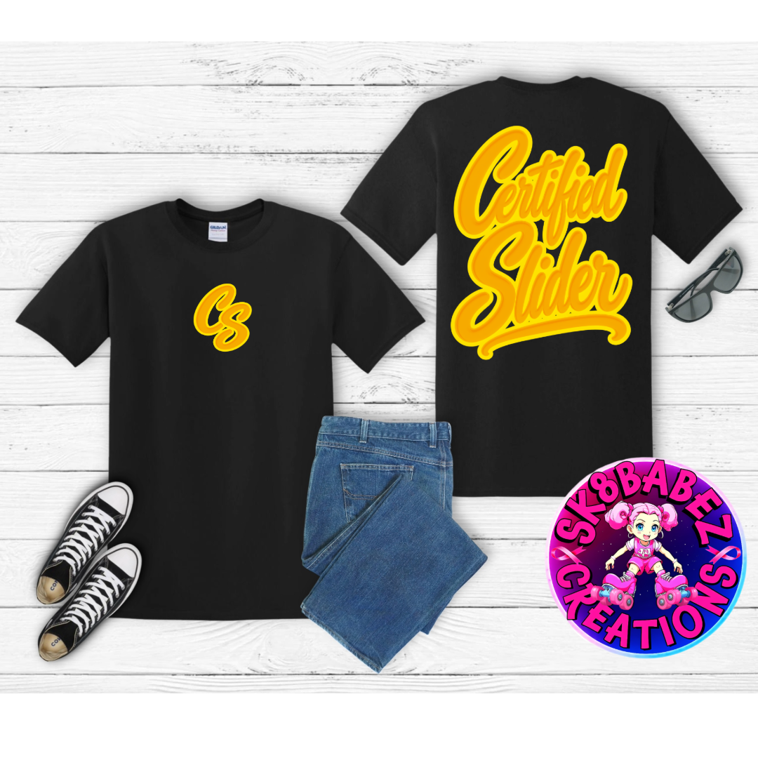 Certified Sliders Logo Graphic T-shirt