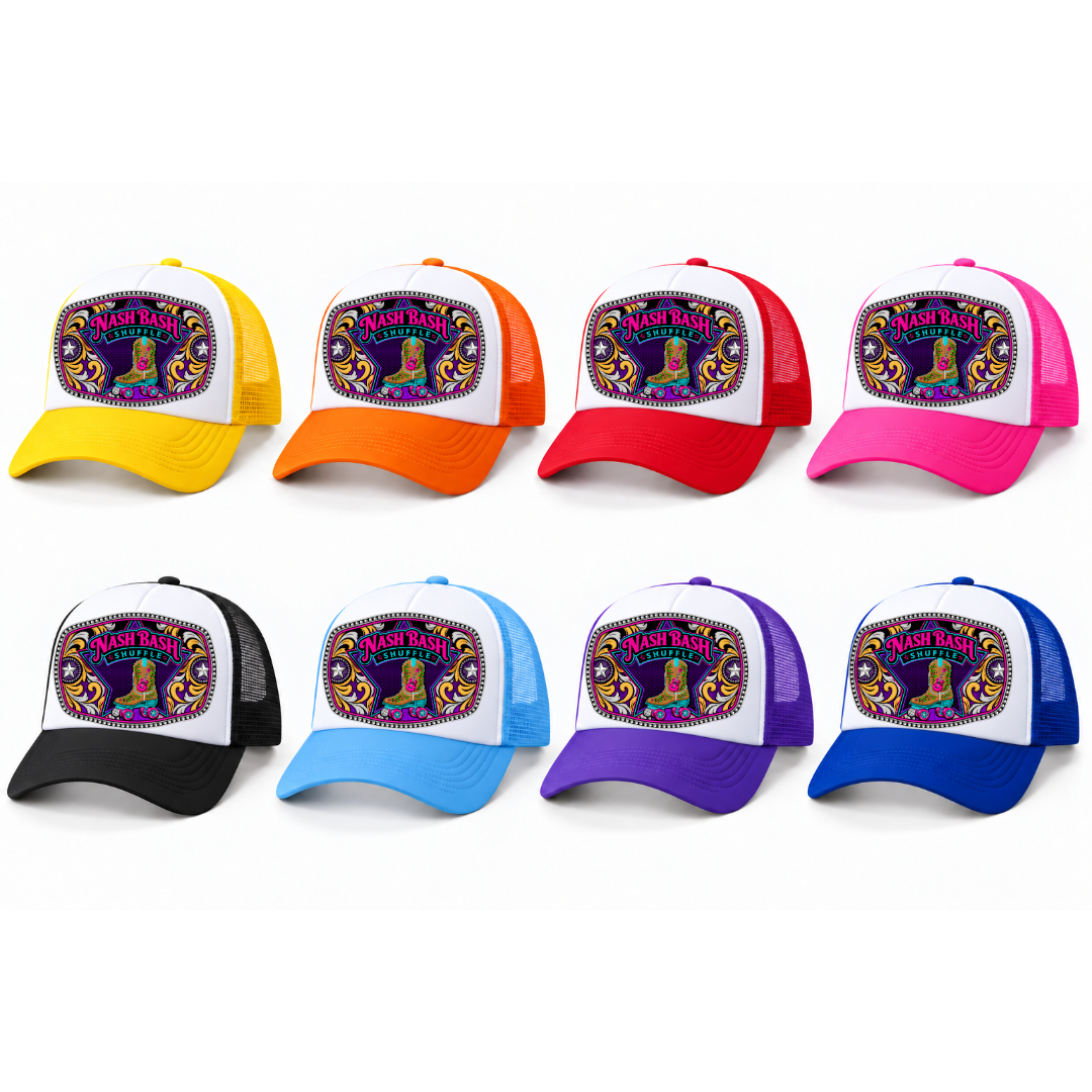 Nash Bash Shuffle Trucker Hat