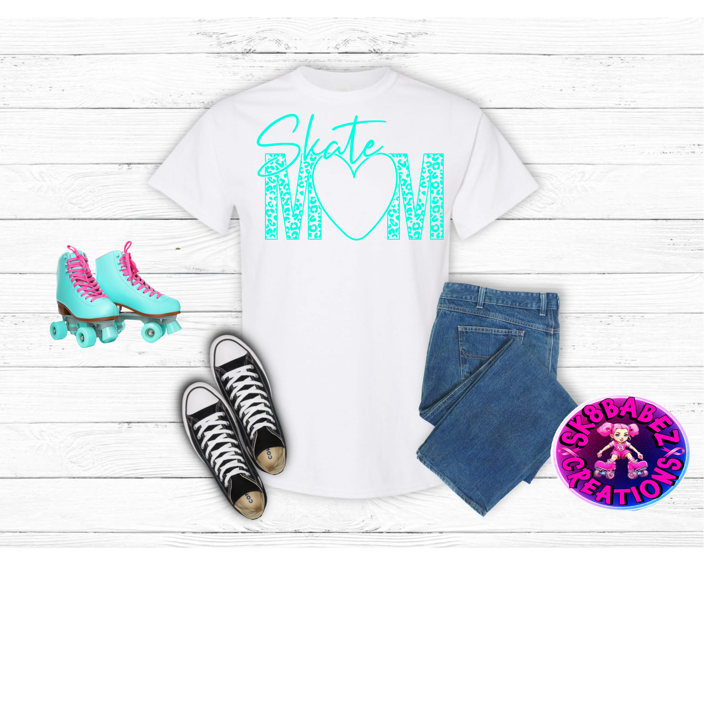 Skate MOM Graphic T-Shirt