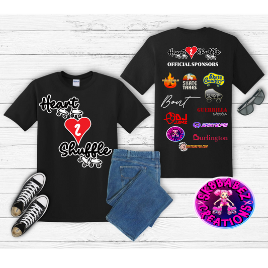 Heart2Shuffle Graphic Event Shirt