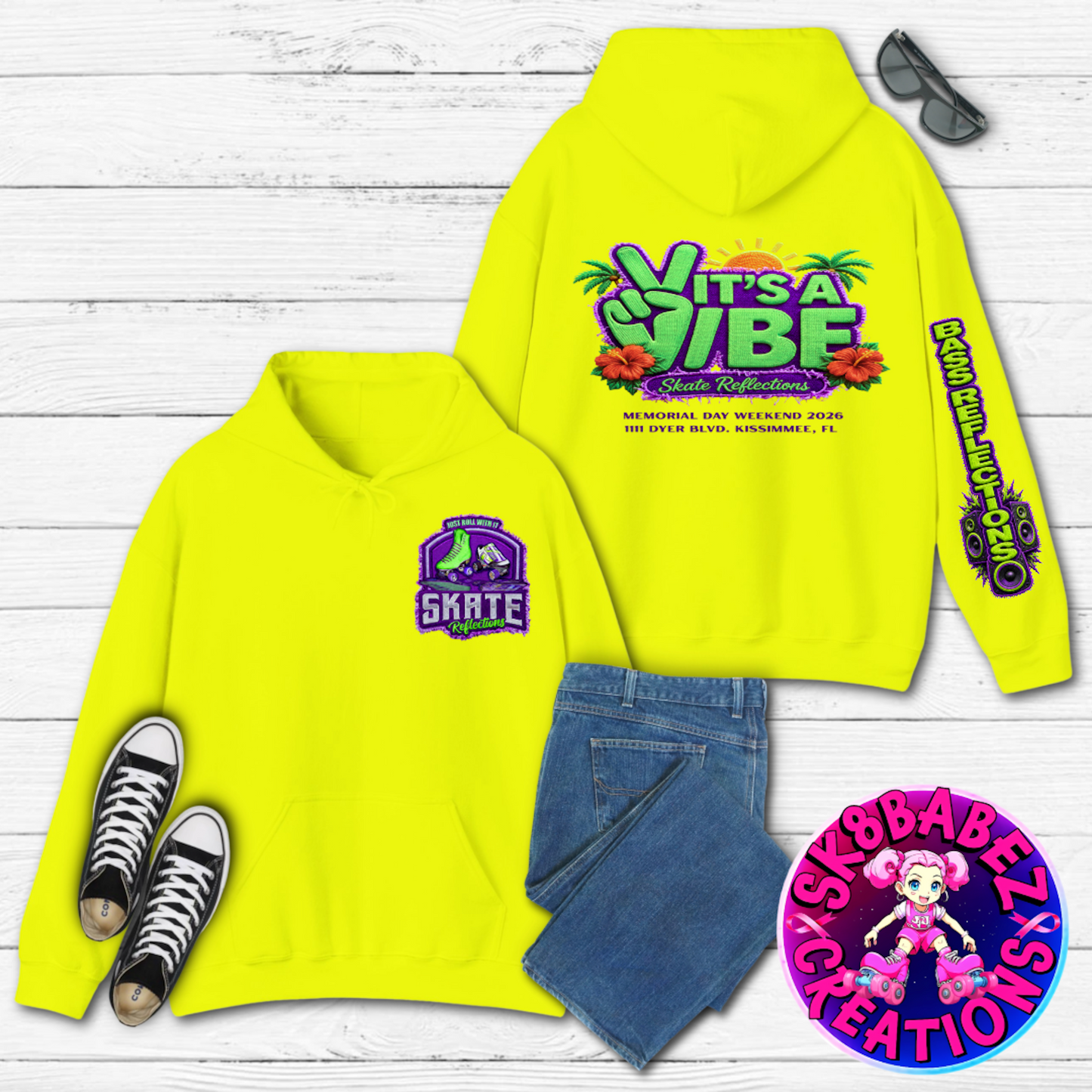 🌴 It’s A Vibe – Memorial Weekend Hoodie 🌴