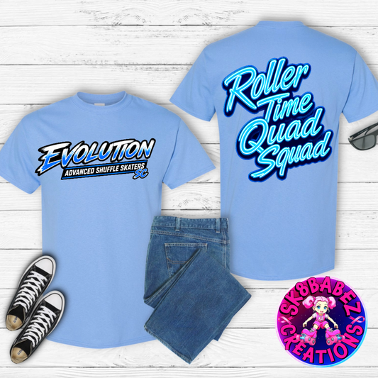 Roller Time Easley – Evolution Quad Squad T-Shirt
