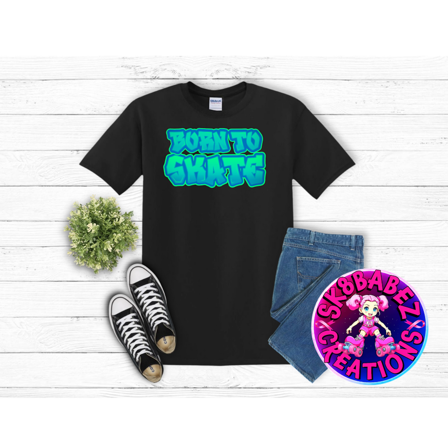Born To Skate Graphic T-shirt