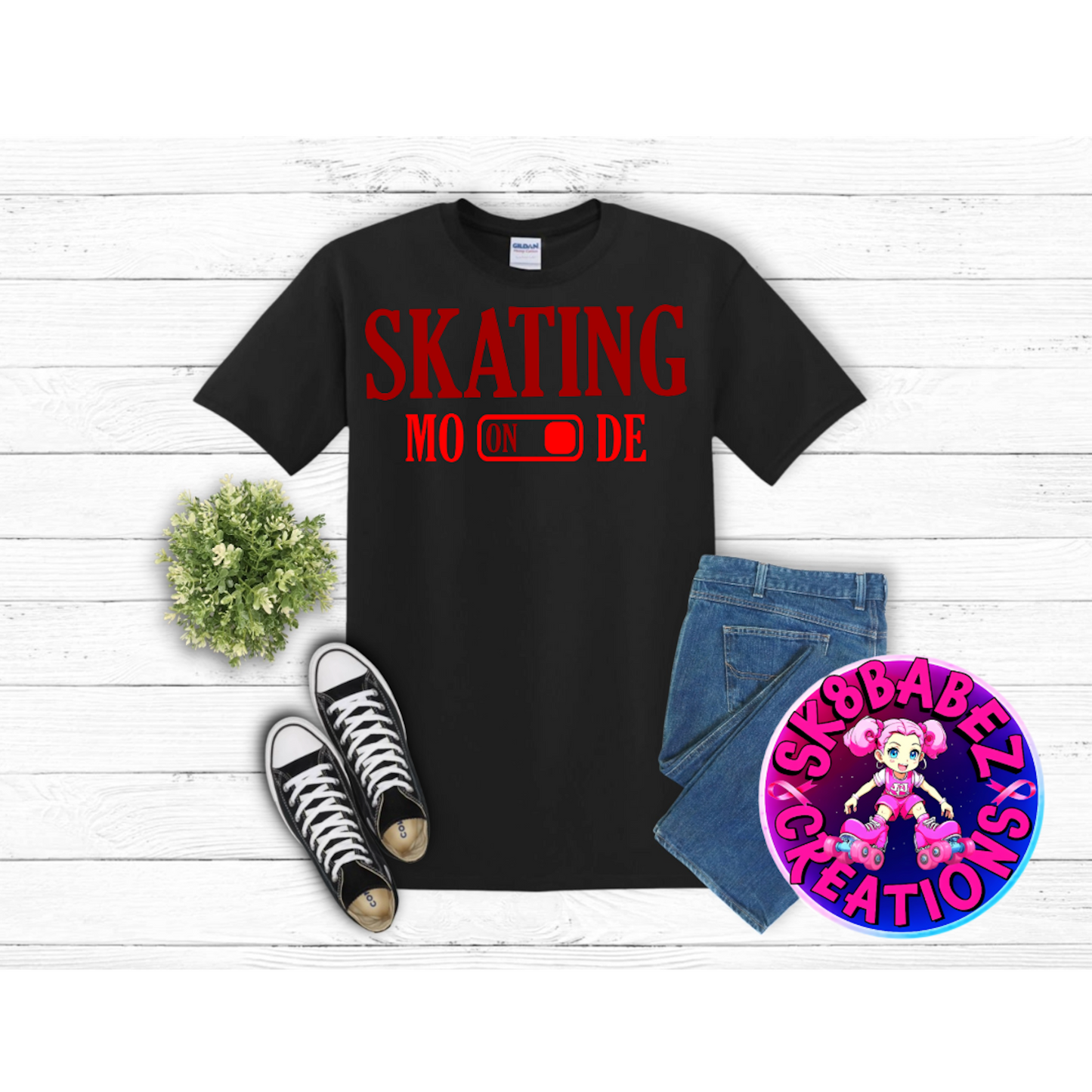 Skating Mode Graphic T-shirt