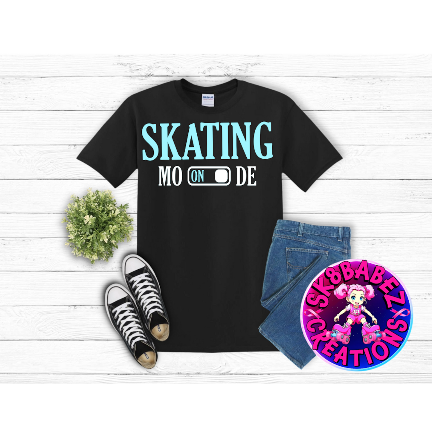 Skating Mode Graphic T-shirt