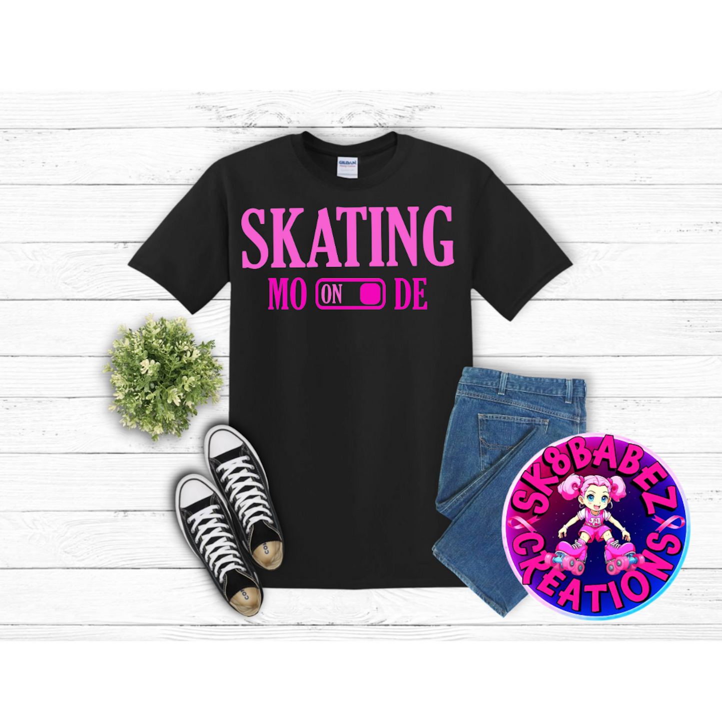 Skating Mode Graphic T-shirt