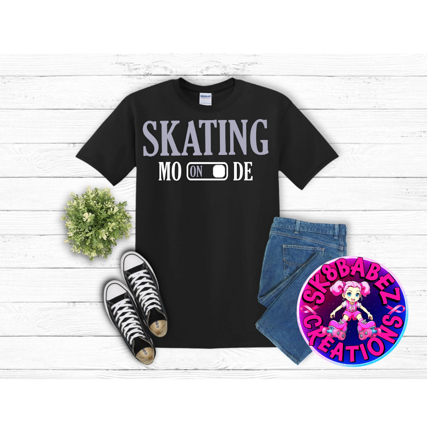 Skating Mode Graphic T-shirt