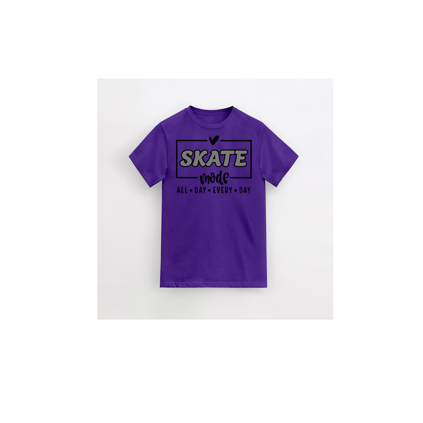 NEW. ITEM: Skate Mode Every Day All Day Graphic Shirt (Colored Shirts)