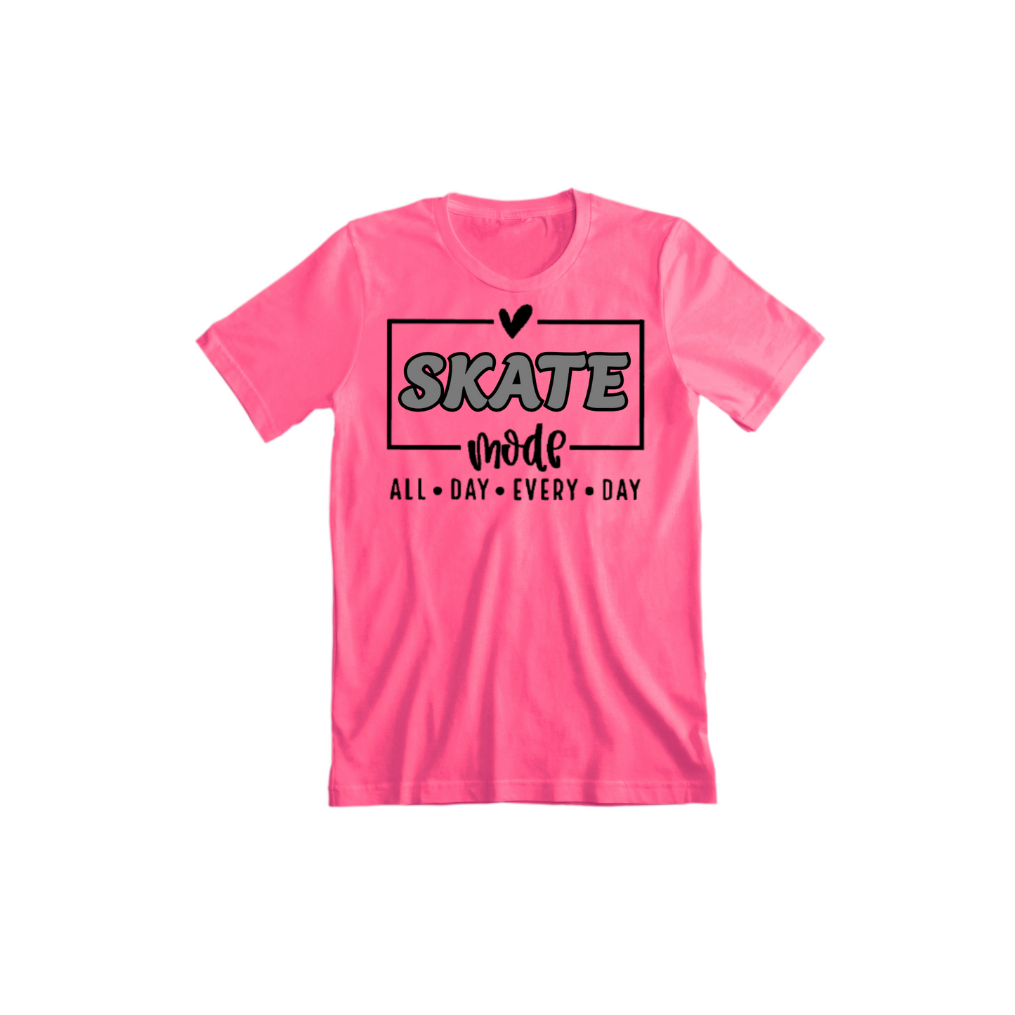 NEW. ITEM: Skate Mode Every Day All Day Graphic Shirt (Colored Shirts)