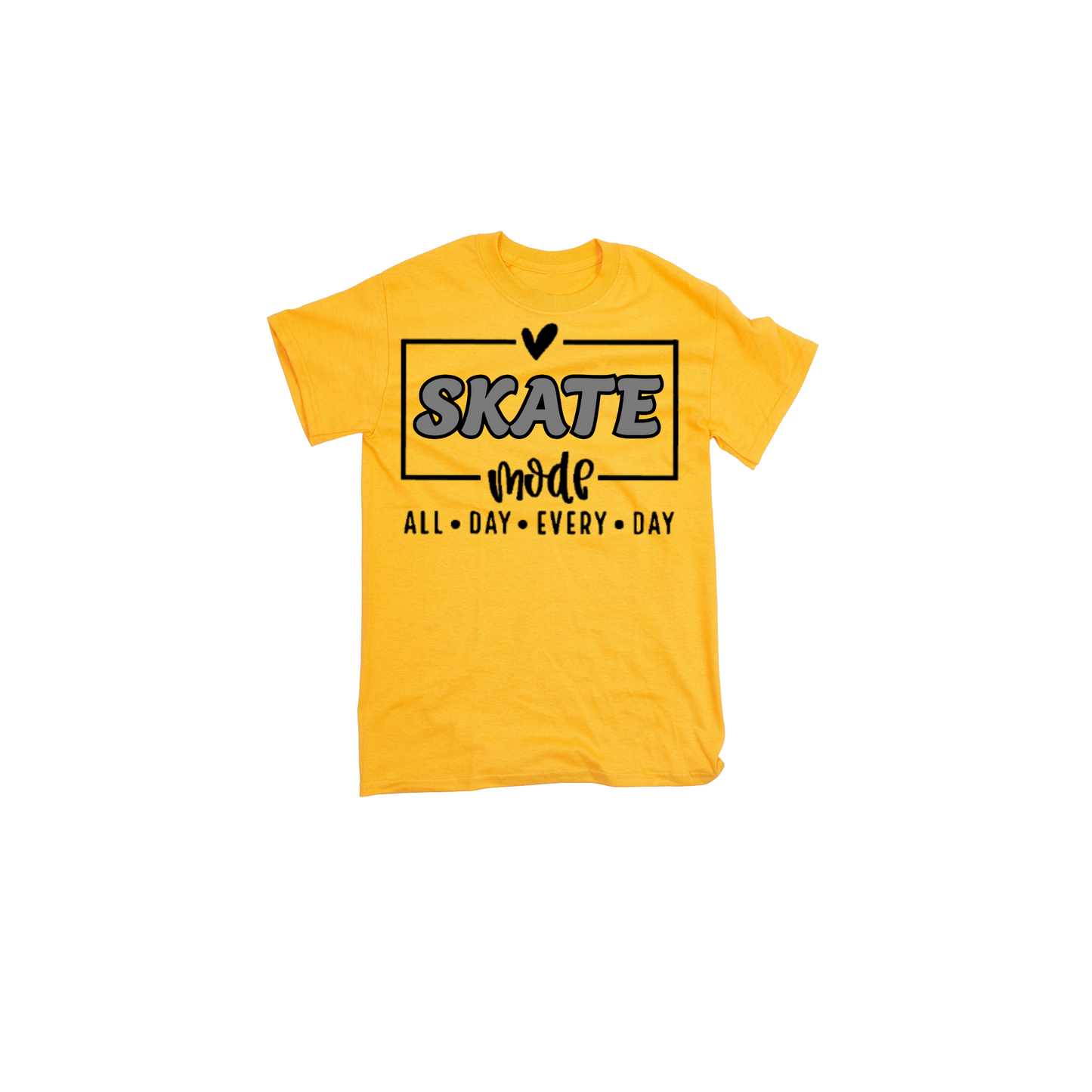 NEW. ITEM: Skate Mode Every Day All Day Graphic Shirt (Colored Shirts)